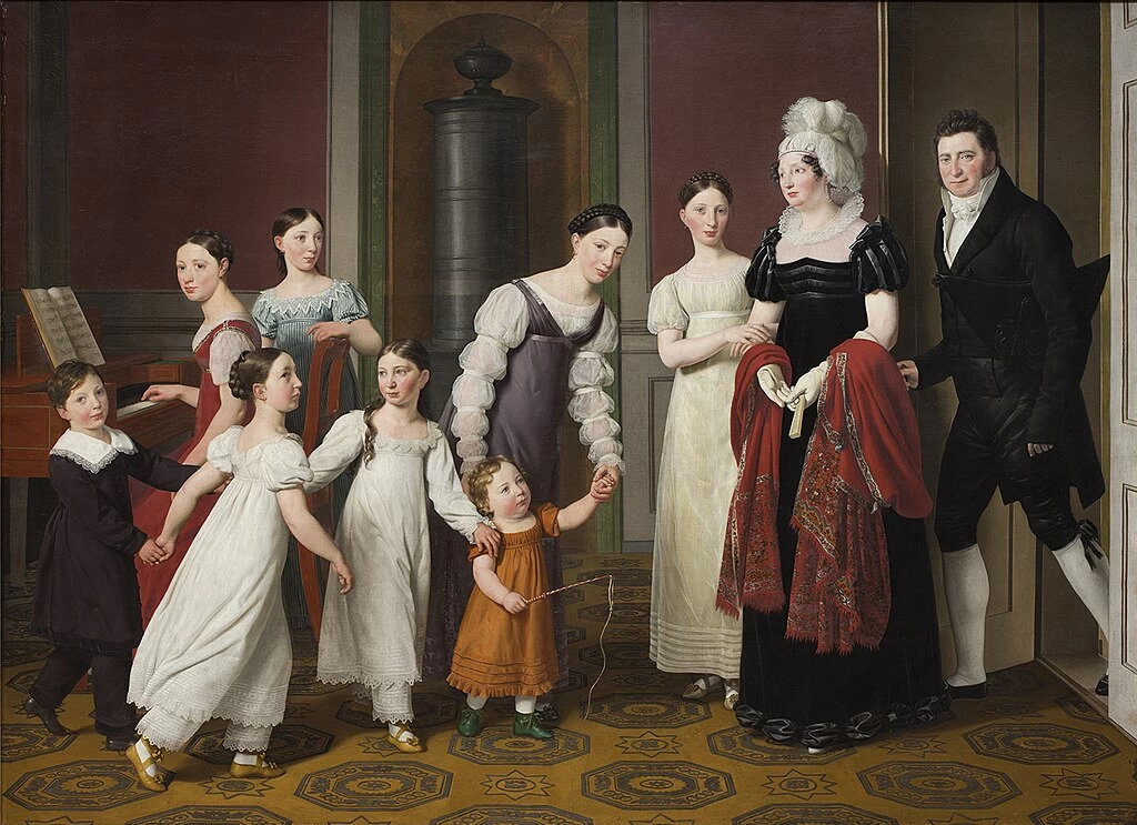 La famiglia Nathanson, 1818 - Statens Museum for Kunst, Copenaghen